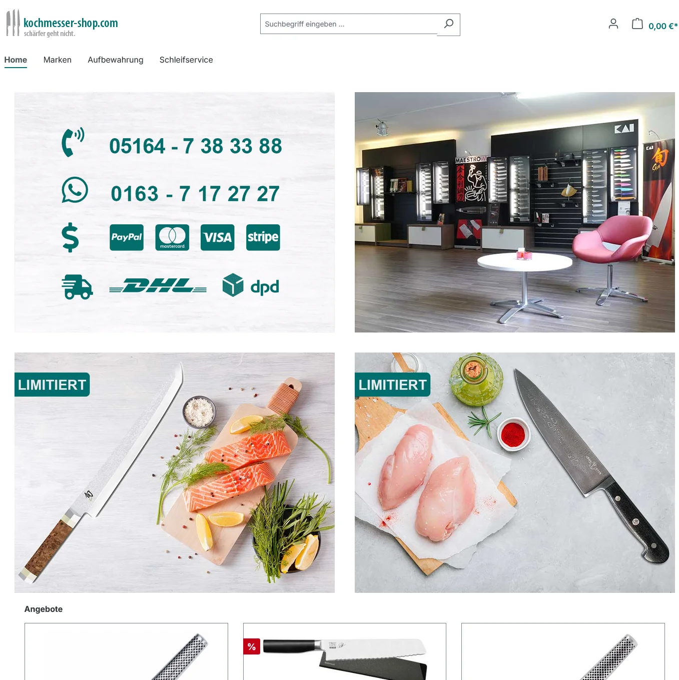 Kochmesser Shop